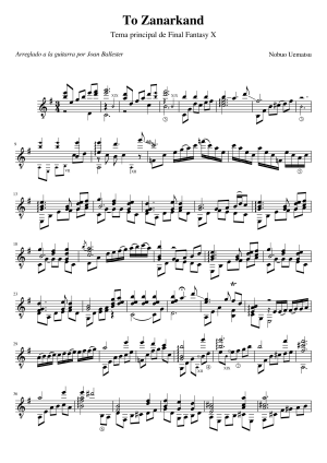 To Zanarkand - Nobuo Uematsu